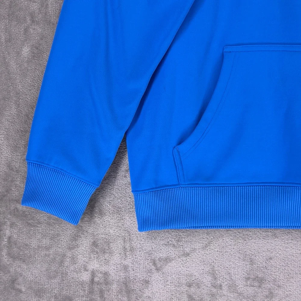 Adidas UCLA Bruins Mens Blue Climawarm‎ Pullover Hoodie Sweatshirt Medium